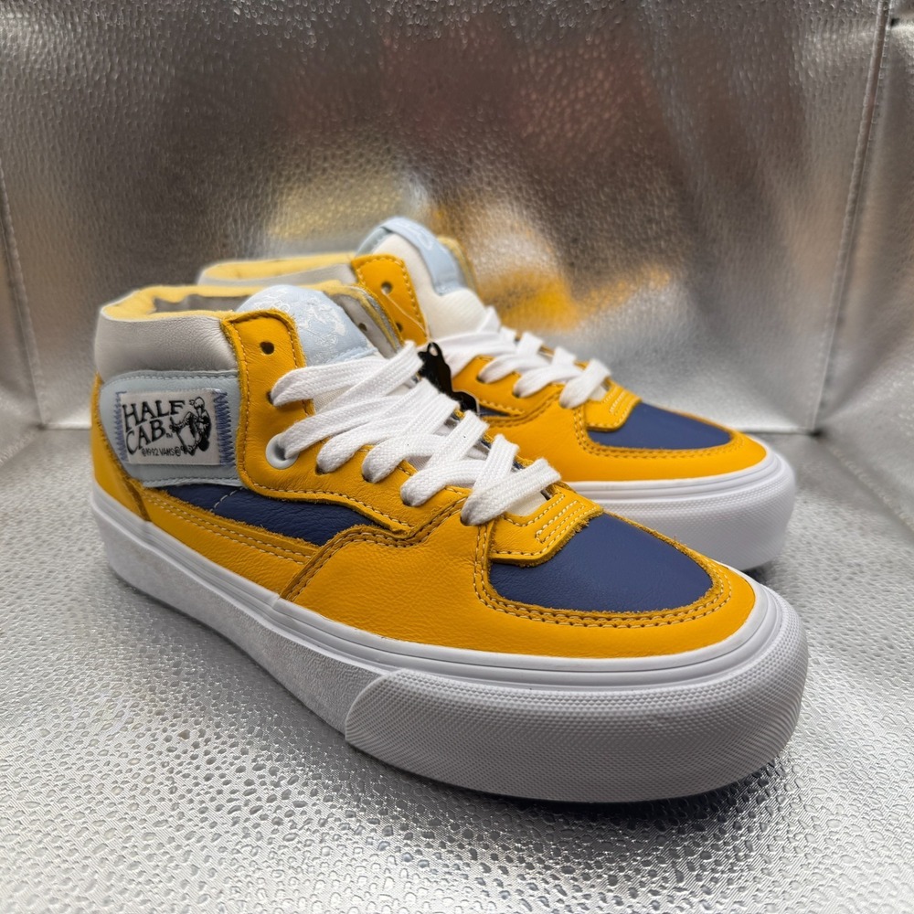 Size 4M/5.5W Half Cab EF LX Saffron True‎ Navy Unisex Athletic Sneakers 721454